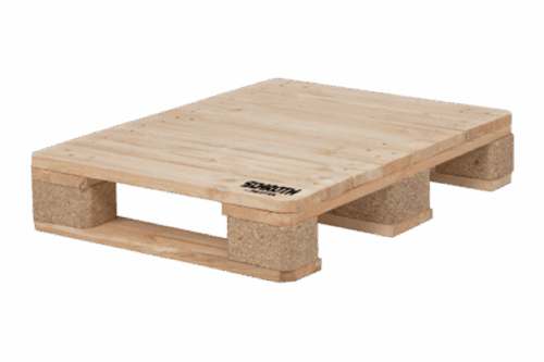 Einwegpalette Neu 600x800 mm 8 Deck